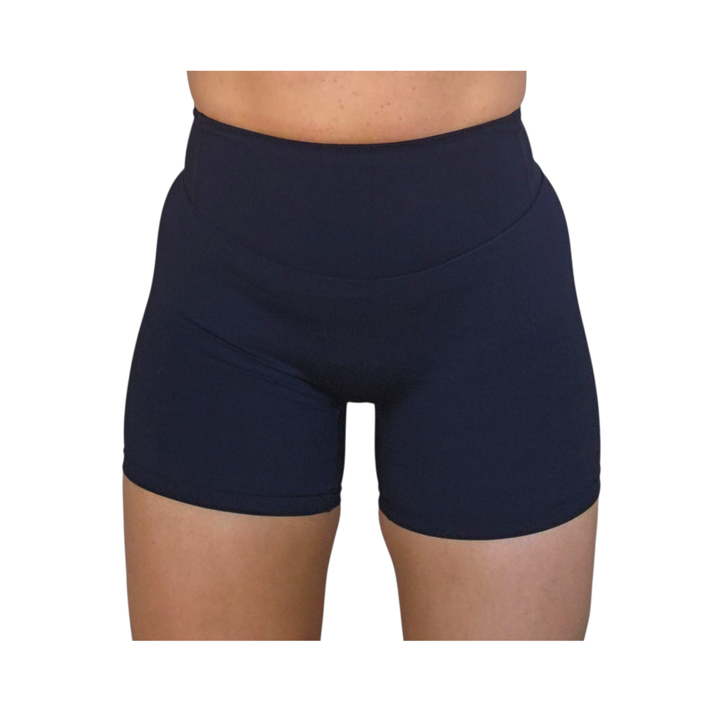 Self Care Non-Visible Scrunch Shorts in Black