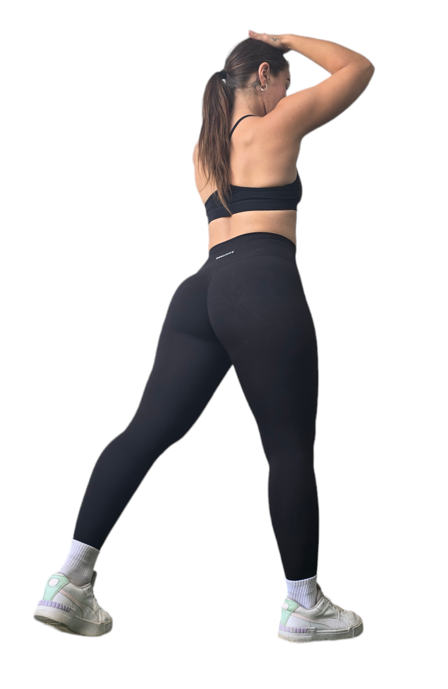 Luxe-Flex Light Scrunch Leggings Black