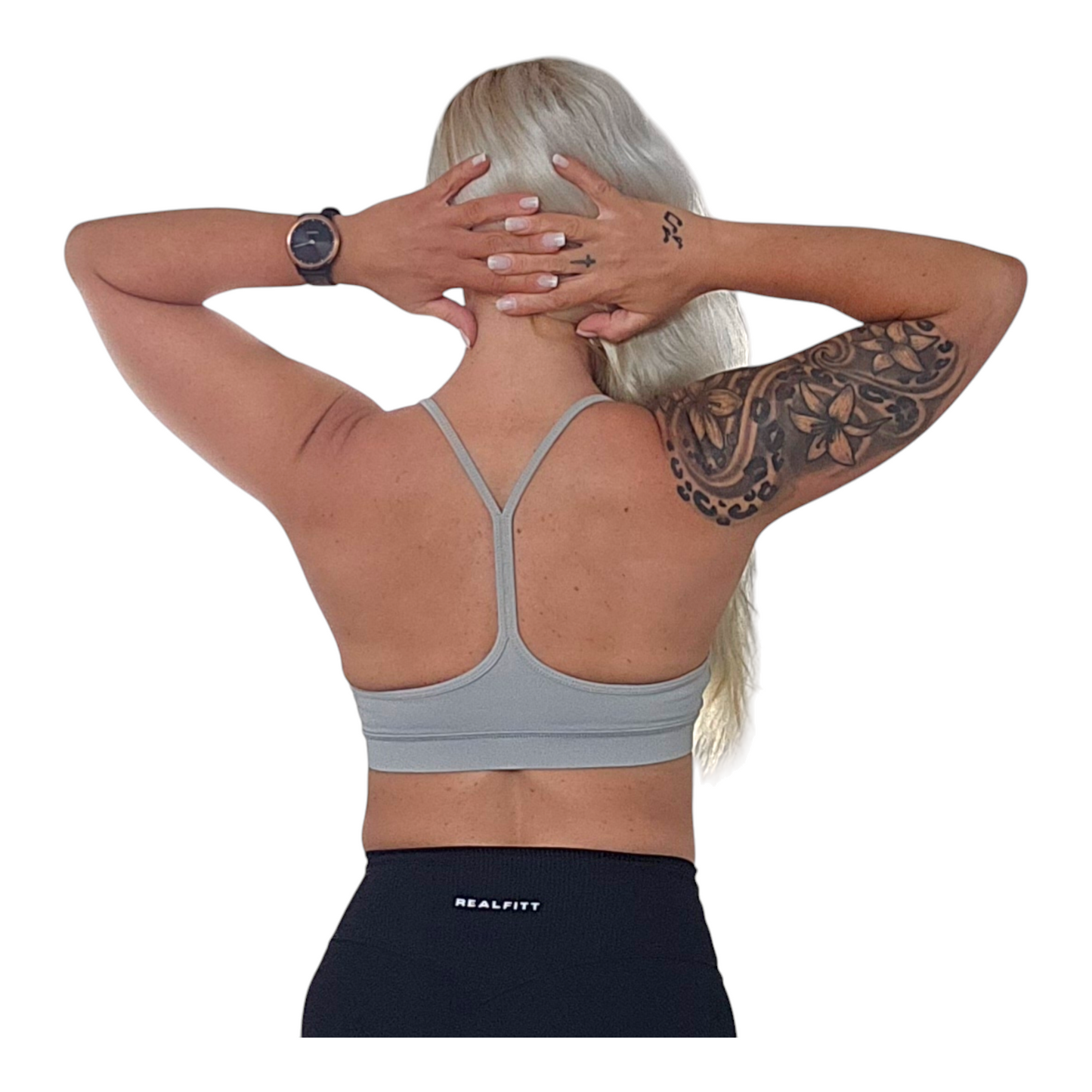 Y Back Bralette Light Green