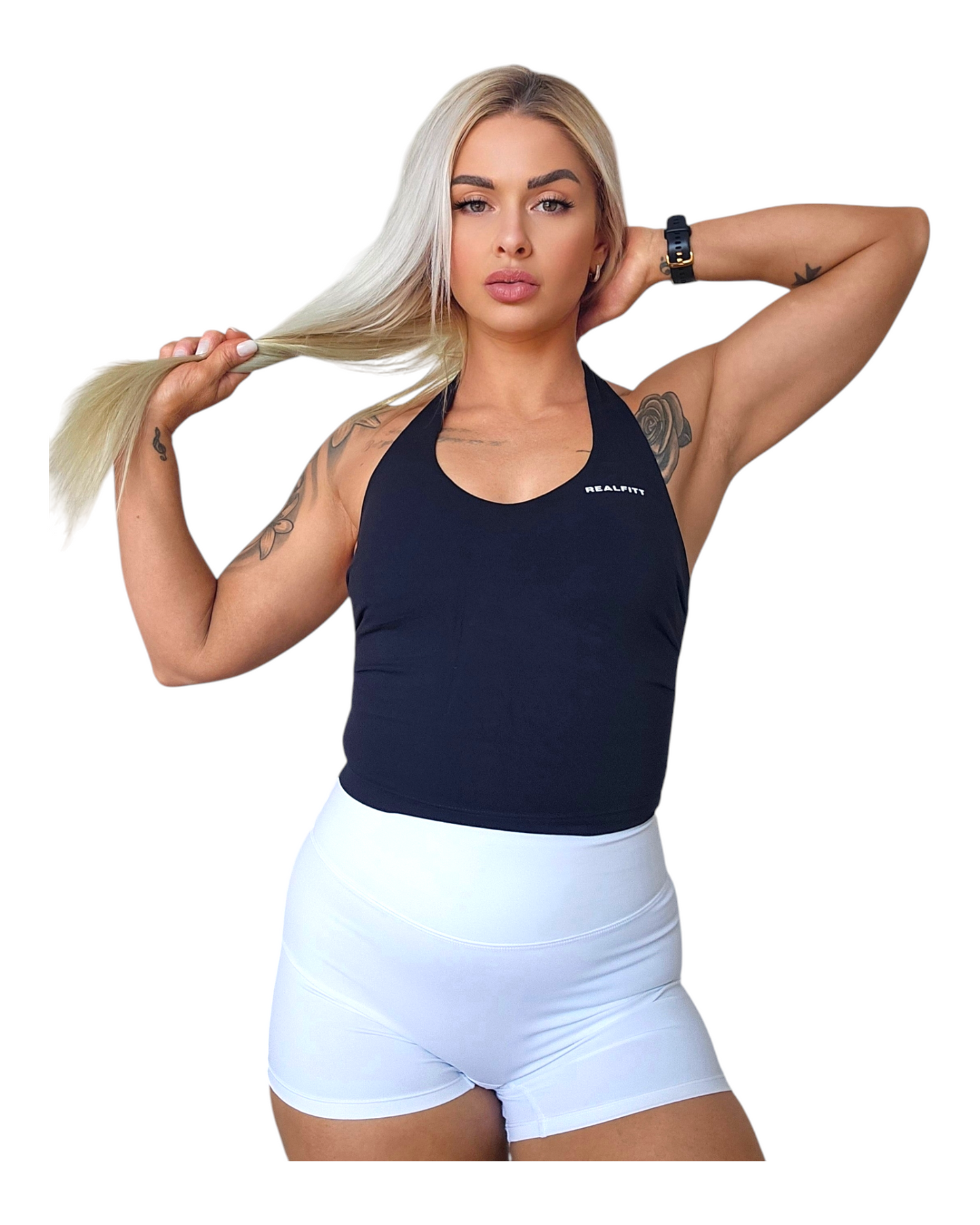 Basic Halter Top Black