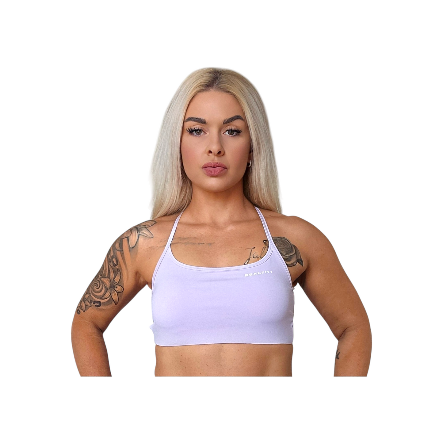Freedom Open Back Bra Lilac