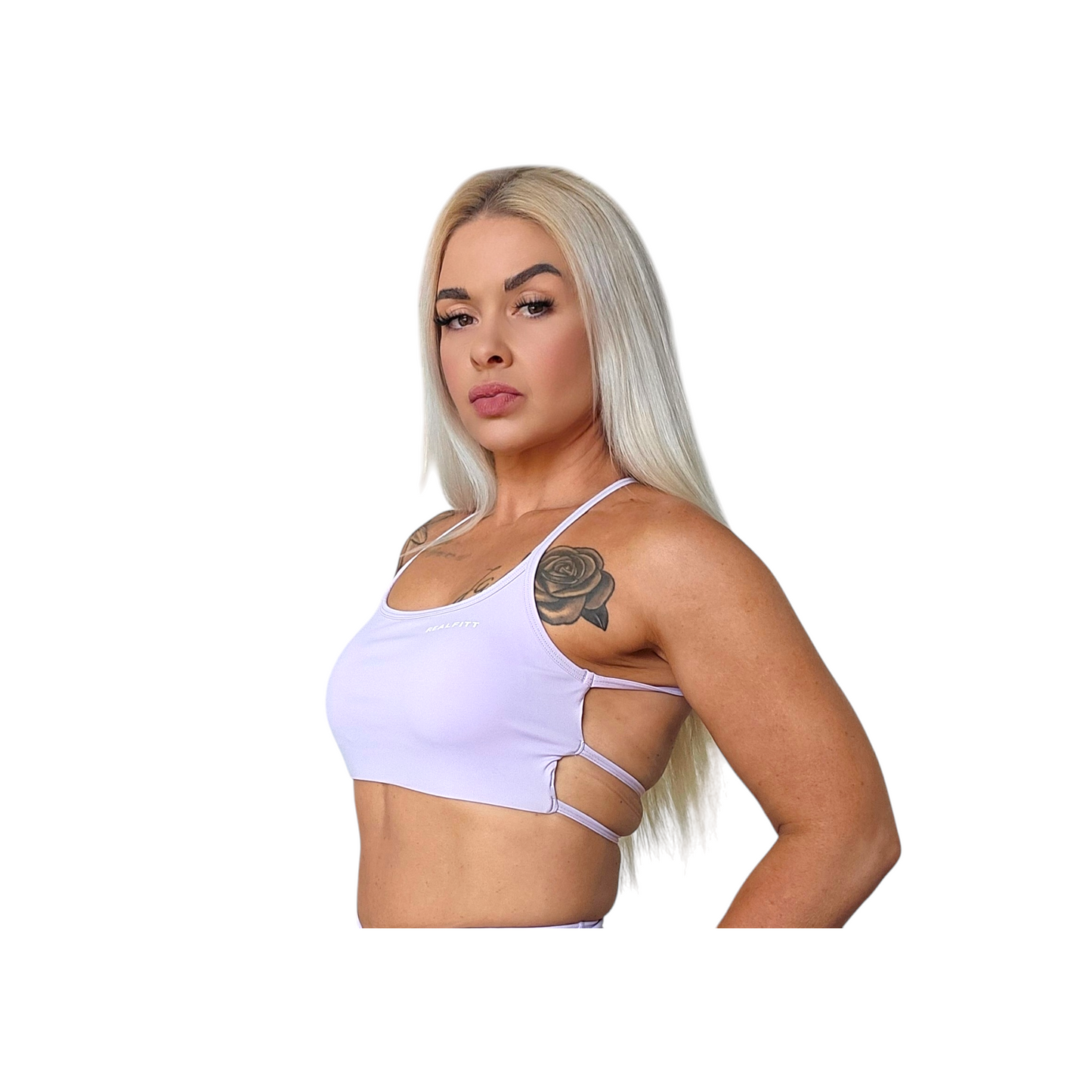 Freedom Open Back Bra Lilac