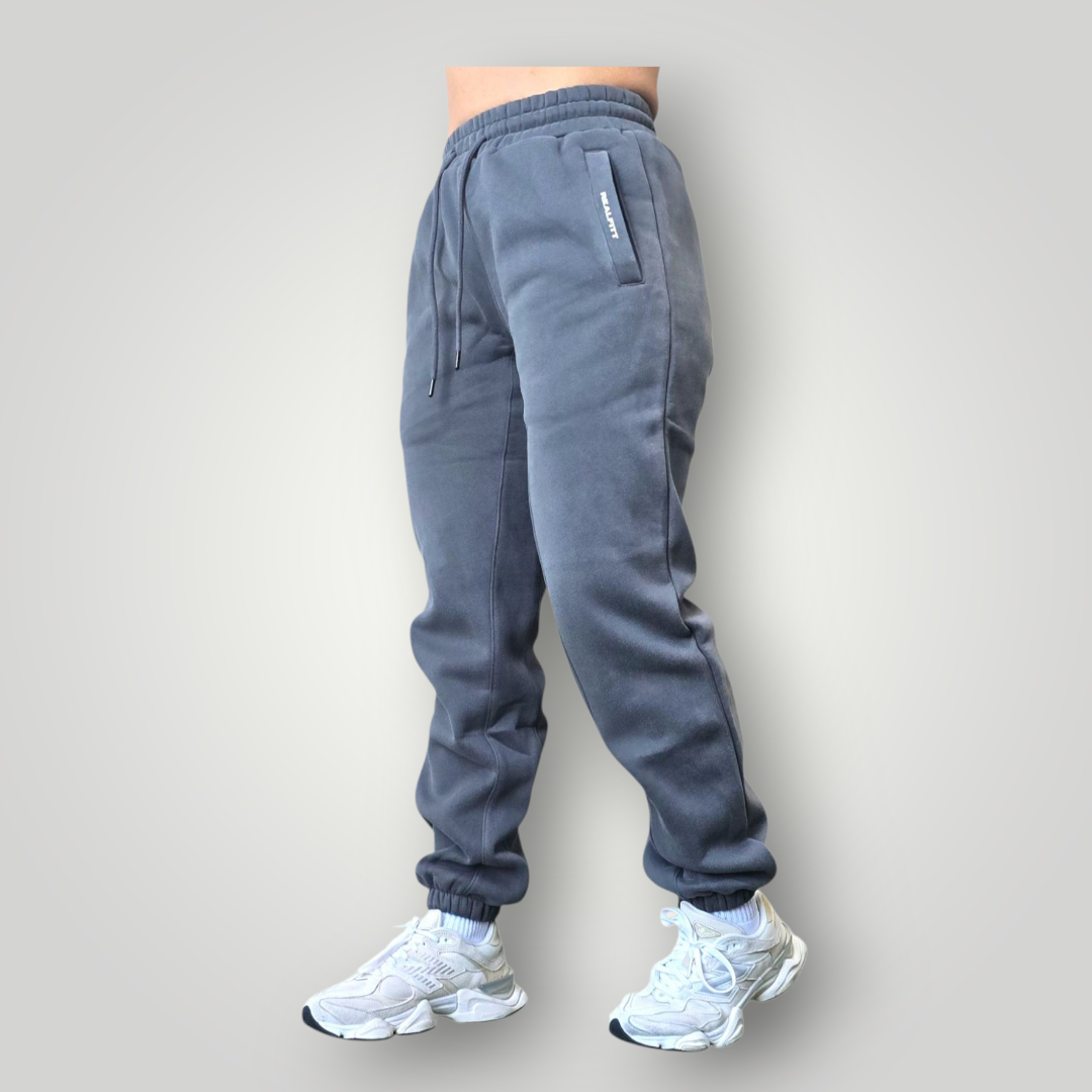 RealFitt Plush Trackpants in Grey