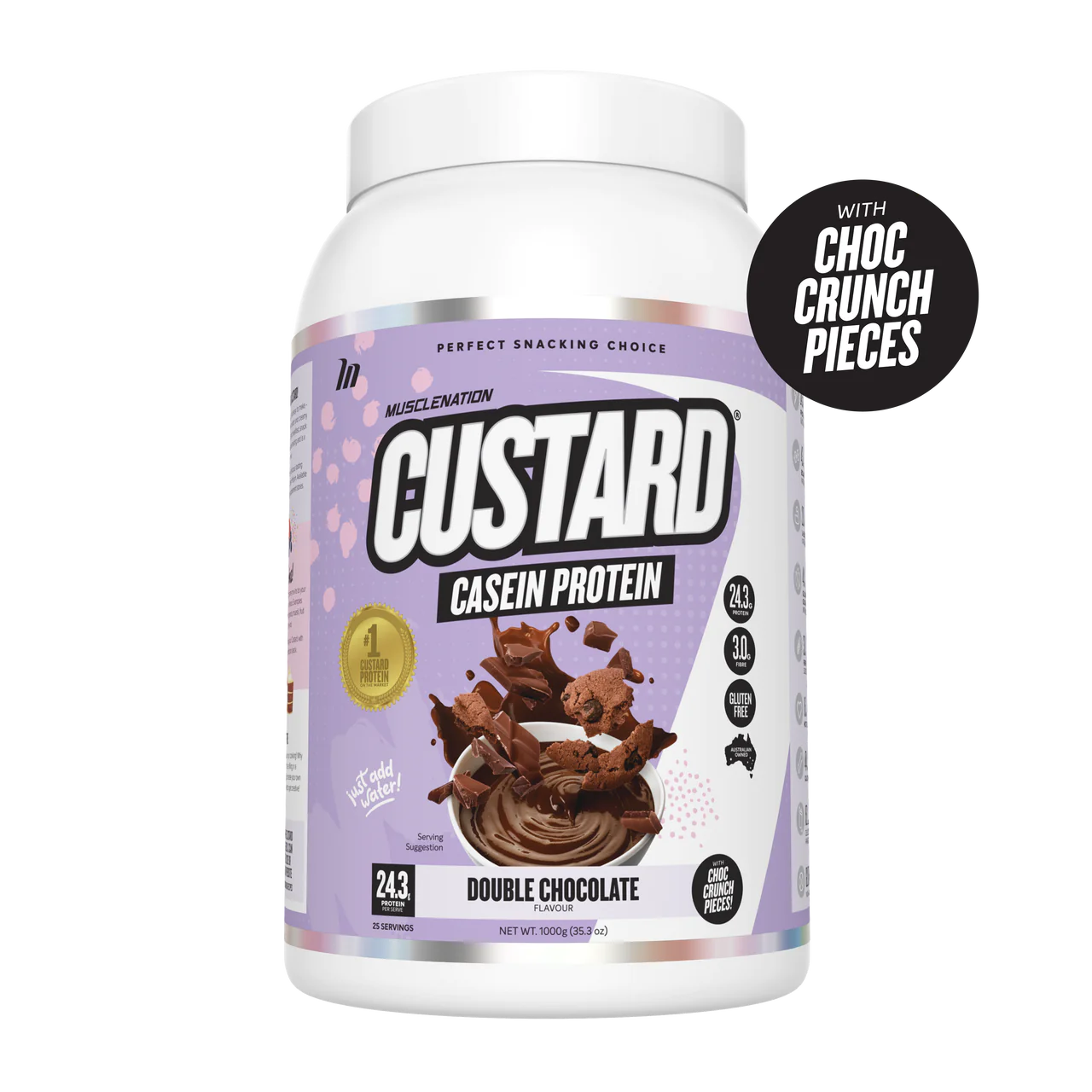 Muscle Nation - Custard (25 serves)