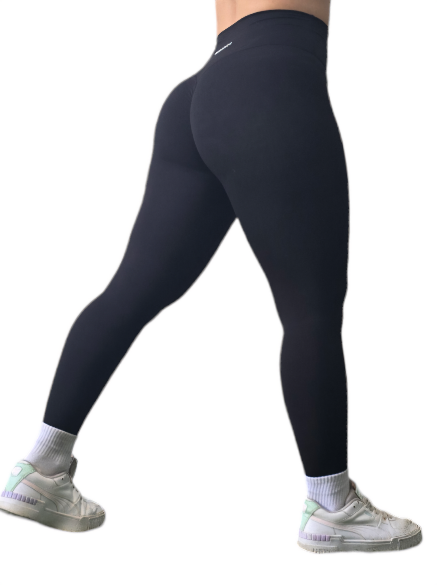 Luxe-Flex Light Scrunch Leggings  Black