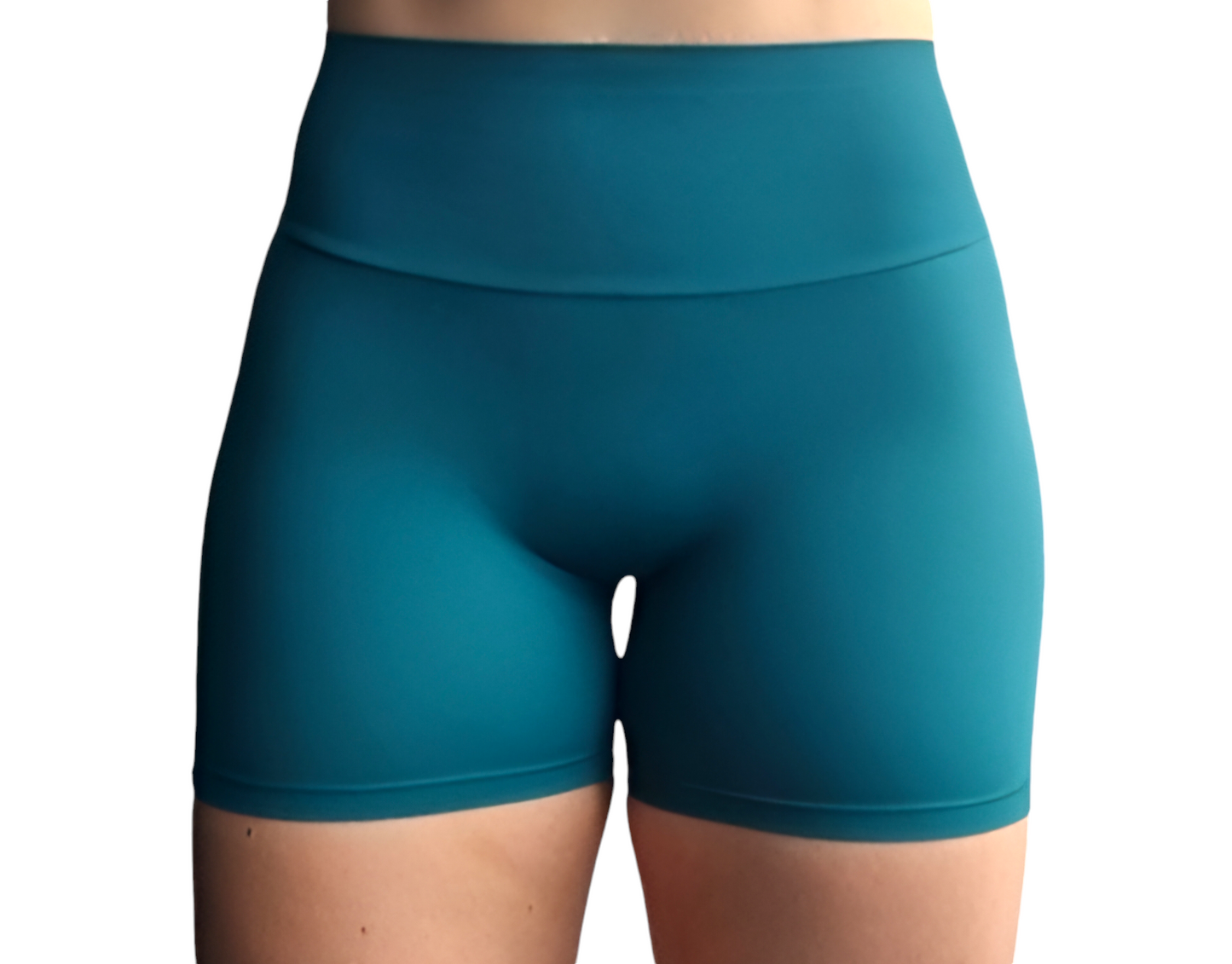 Pocket Scrunch Booty Shorts  Green