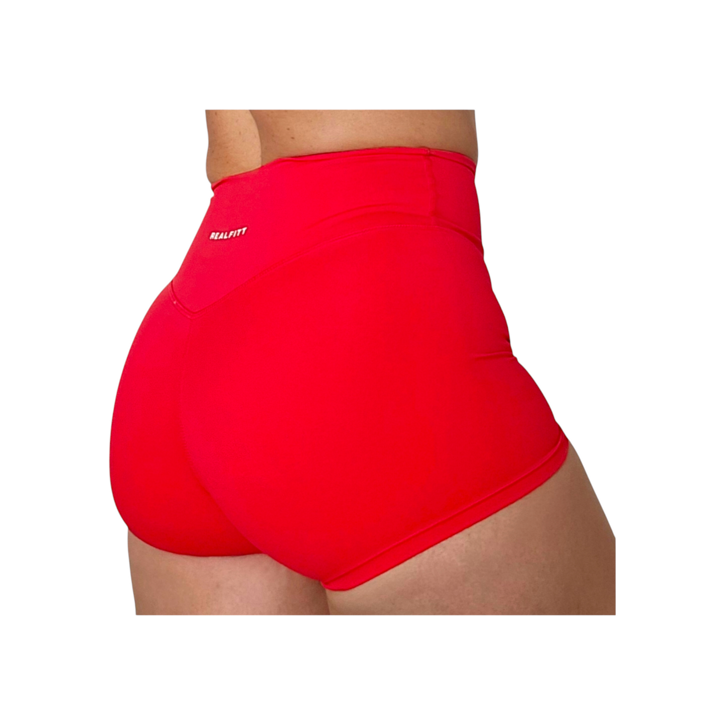 Self Love Butt Lift Shorts in Red